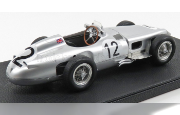 MERCEDES-BENZ F1 W196 №12 Winner British Gp (1955) S.Moss, Silver