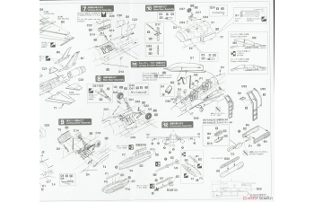 Сборная модель Современный реактивный истребитель ВВС Кореи F-16 FIGHTING FALCON (D Version) "KOREAN AIR FORCE" (Limited Edition)