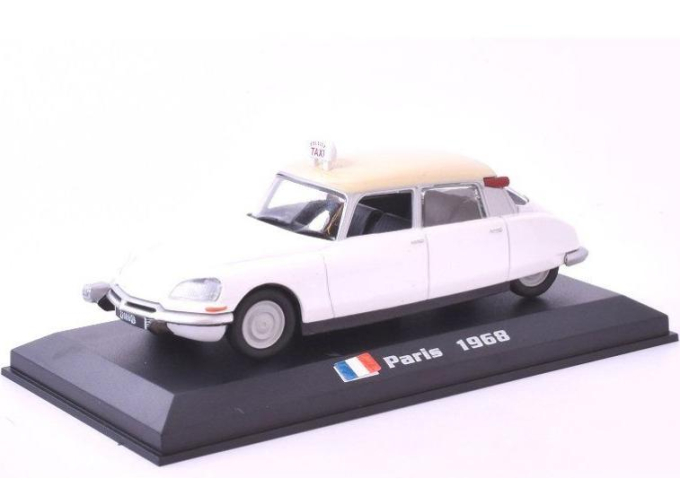 CITROEN DS 19 Paris (1968), Taksowki Swiata 6, white