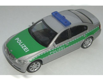 BMW 330i Polizei, silver / green