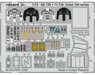 Набор фототравления для Hawk 100 серия