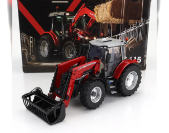 MASSEY FERGUSON Mf5s.115 Tractor With Front Loader (2022), Red Grey