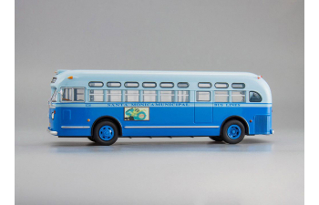 GM TDH-3714 "Santa Monica Municipal" (1955), blue
