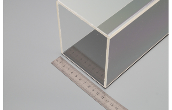 Бокс для хранения моделей (550х100х120 мм), с черным основанием