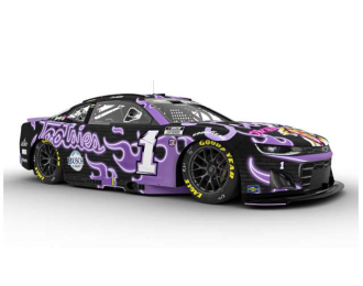 Chevrolet #1 Ross Chastain *Tootsies Orchid Lounge* black/purple/white 2025