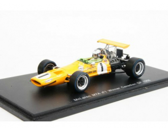 McLAREN M7A 1 Победитель Canadian GP 1968 Denny Hulme (FI), yellow