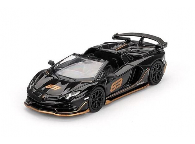LAMBORGHINI Aventador SVJ №63 Roadster RHD, black