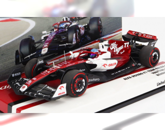 ALFA ROMEO F1  C42 Team Orlen Racing N77 6th Bahrain Gp (2022) Valtteri Bottas, White Red Met