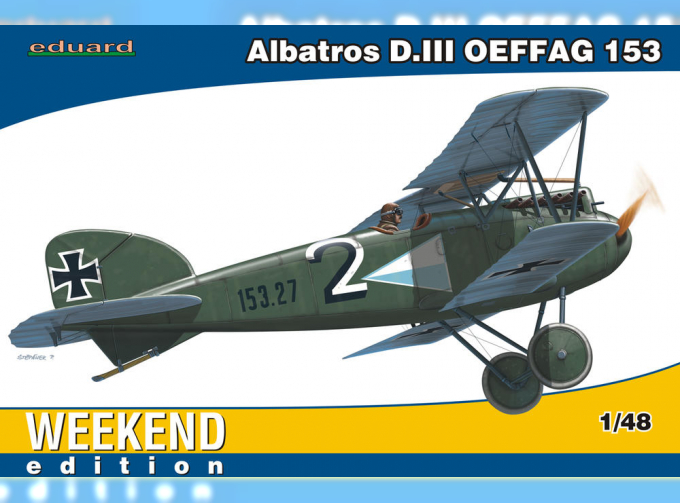 Сборная модель Истребитель Albatros D.III Oeffag 153