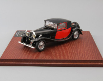 BUGATTI 46 Fiacre Coupe (1929), black / red