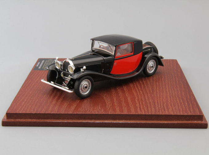 BUGATTI 46 Fiacre Coupe (1929), black / red