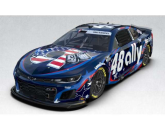 Chevrolet #48 Alex Bowman *Ally Salutes*, blue/white/red 2025