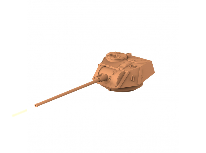 Башня Т-80 с орудием ВТ-43 (без фактуры брони)