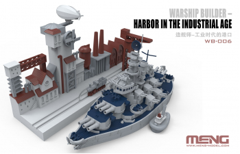 Сборная модель Warship Builder-Harbor in The Industrial Age
