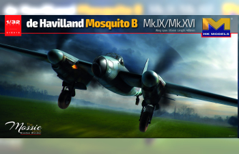 Сборная модель Mosquito B. MK IX, XVI