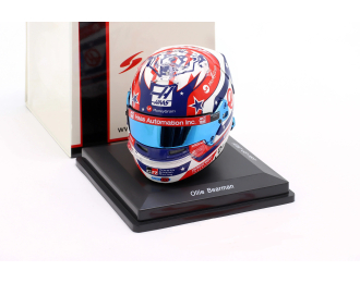 BELL HELMET TEAM MoneyGram Haas F1 N 87 9th USA GP Oliver Bearman (2025)