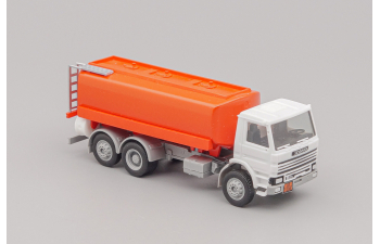 (Б/У) SCANIA 82 M Tank Truck, white / orange