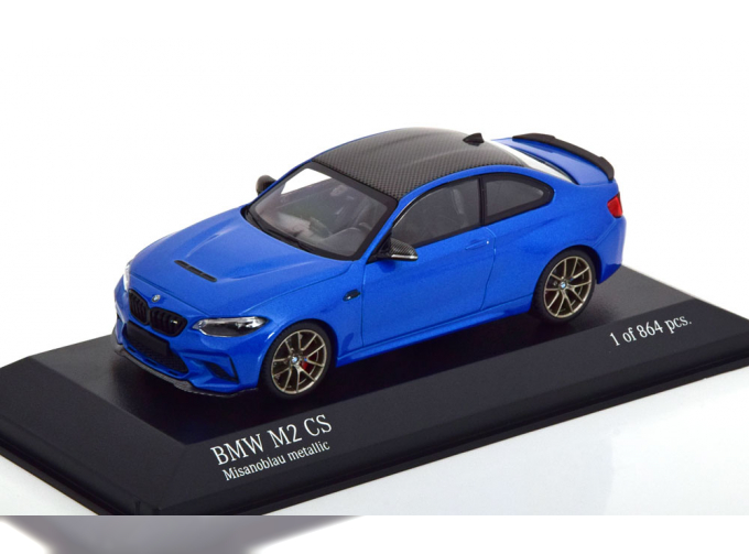 BMW M2 CS (2020), blue metallic