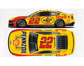 Ford Mustang #22 Joey Logano *Shell-Pennzoil*, yellow/red 2026