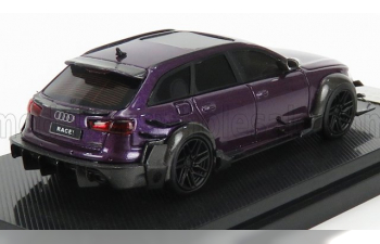 AUDI A6 Rs6 Avant Race Darwinpro Widebody (2017), Purple