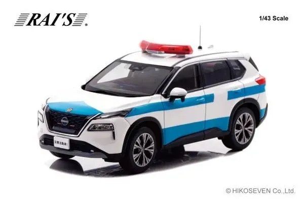 NISSAN X-TRAIL S e-4ORCE (T33) *Riot Police Car* (2022), white / blue