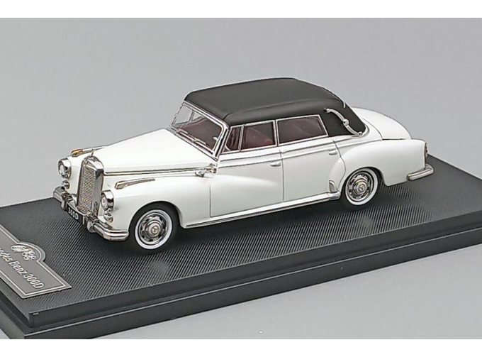 MERCEDES-BENZ 300D (1959), white / black