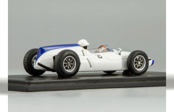 COOPER T53 42 British GP 1961 Masten Gregory (FI), white