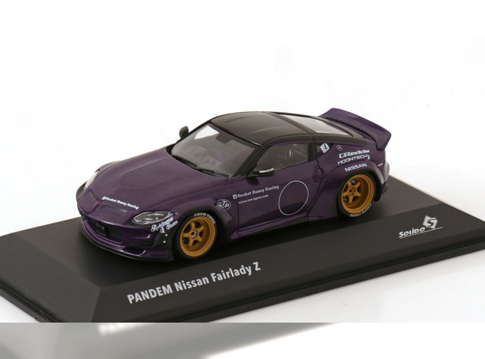 NISSAN Fairlady Z (rz34) Pandem Coupe Rocket Bunny (2022), purple