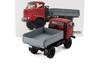 IFA W50 Truck 2-assi (1965), Red Silver