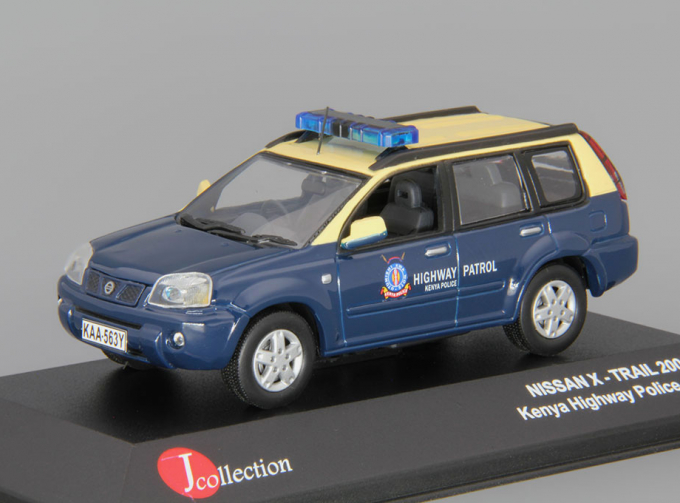 NISSAN X-Trail Kenya Police (2004), blue