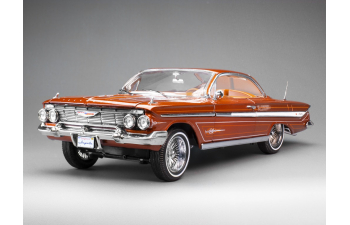 CHEVROLET Impala Cabriolet Hard top Lowrider (1961), orange