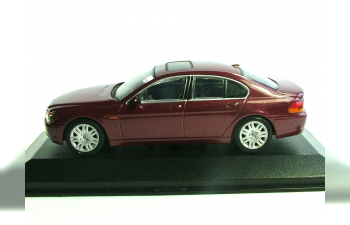 BMW 7-Series (E65) (2001), dark red