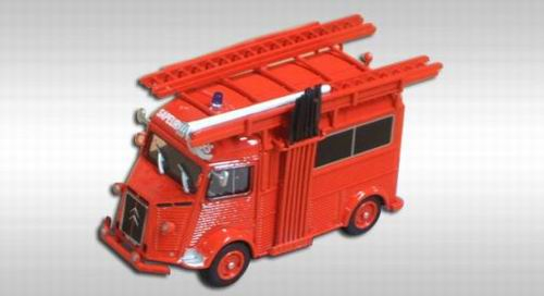 CITROEN Type H Van Pompiers du Tarn et Garonne - Fire Engine 1969, red