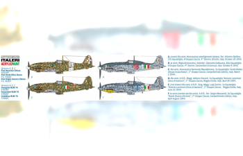 Сборная модель Истребитель Macchi MC.205 Veltro