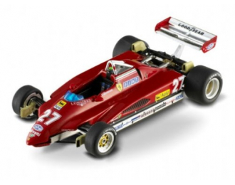 FERRARI 126C 27 Villeneuve 1982, red