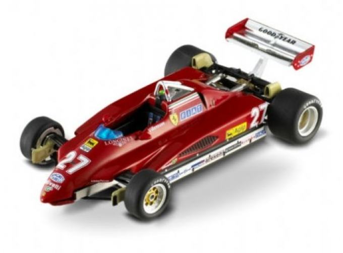 FERRARI 126C 27 Villeneuve 1982, red