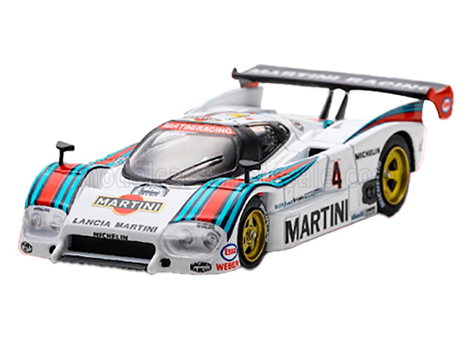LANCIA LC2 3.0L V8 TWIN TURBO Team Martini Racing №4 24h Le Mans Bob Wollek - Alessandro Nannini - Lucio Cesario (1985)