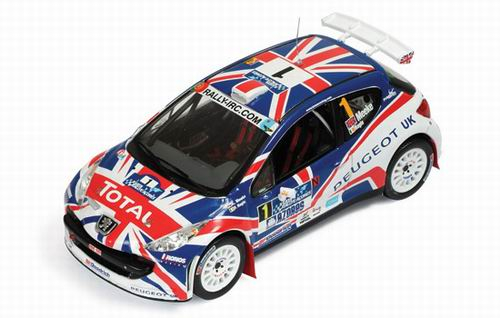 PEUGEOT 207 S2000 1 Winner Sata Rally Acores (K.Meeke – P.Nagle) 2010, цветной