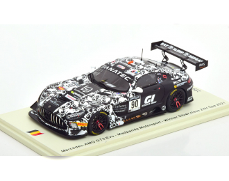 MERCEDES AMG GT3 Evo №90 Madpanda Motorsport Winner Silver class 24H Spa (2021)