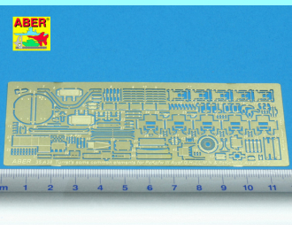 Фототравление для Turret's some common elements for PzKpfw III Ausf. G,H,J,L,M,N and PzKpfw IV Ausf.E,F,G