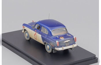 МОСКВИЧ 407, синий / белый