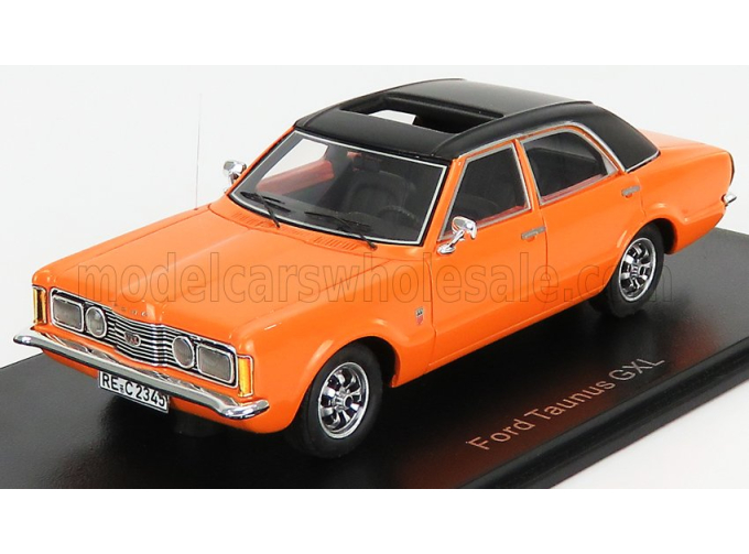 FORD Taunus Gxl Mki (1973), Orange Black