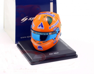 MINI HELMET Alex Albon  WILLIAMS Racing №23 5th Miami GP Formula 1 (2025)