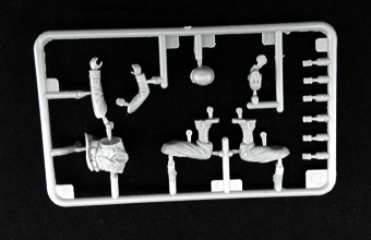 Сборная модель US GPW 1/4 ton 4/4 Utility Vehicle(Mod.1942) w/37mm Anti-Tank Gun M3A1