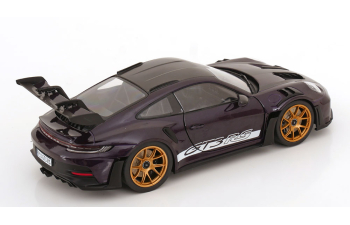 PORSCHE 911 (992) GT3 RS Weissach Package (2024), dark violet