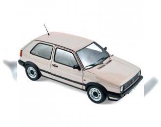 VOLKSWAGEN GOLF II CL (3-двери) (1988), beige metallic