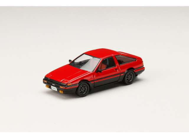 Toyota Sprinter Truneo (AE86) GT-Apex JDM Customized Version, red / black