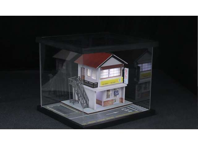 Diorama *07 streetscape with light*