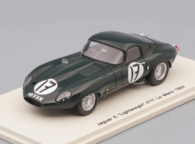 JAGUAR E “Lightweight” 17 LM 1964 P. Lumsden - P. Sargent, green