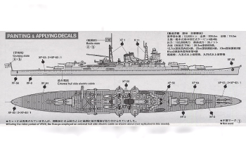 Сборная модель Japanese Heavy Cruiser Suzuya